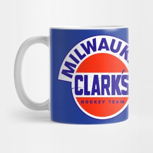 Defunct Milwaukee Clarks Hockey 1949 Mug